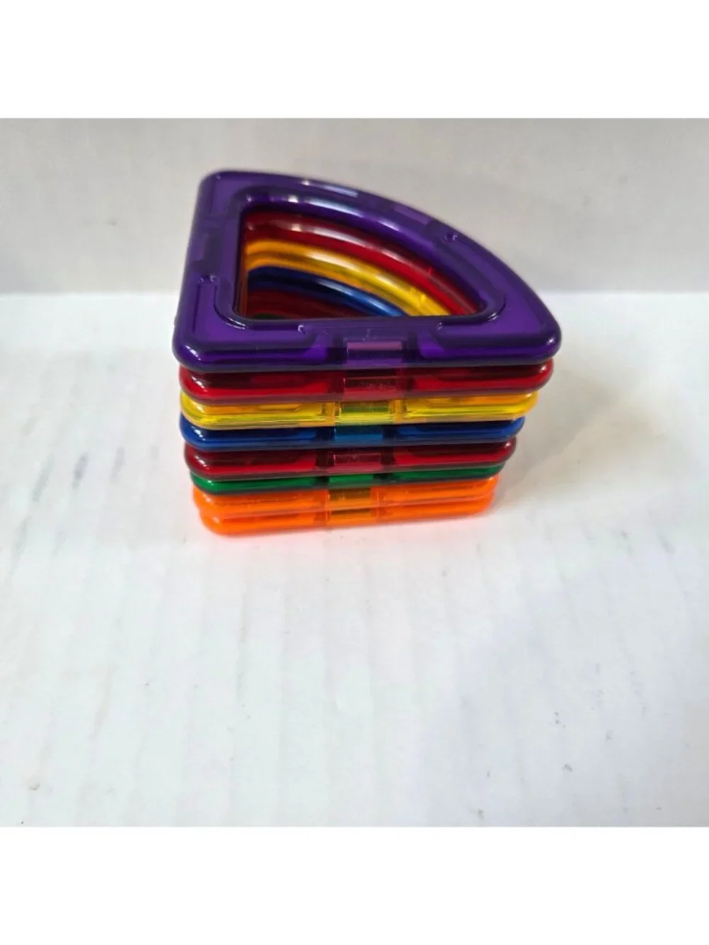 Magformers Magnetic Building Tiles 94 Piece Assorted Shapes Lot STEM